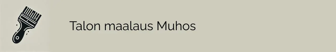 Talon maalaus Muhos